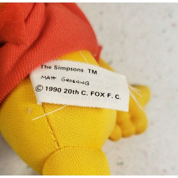 VTG. 1990 THE SIMPSON FAMILY DOLLS COMPLETE ~ MATT GROENING & 20th CENTURY FOX - Picture 9 of 16